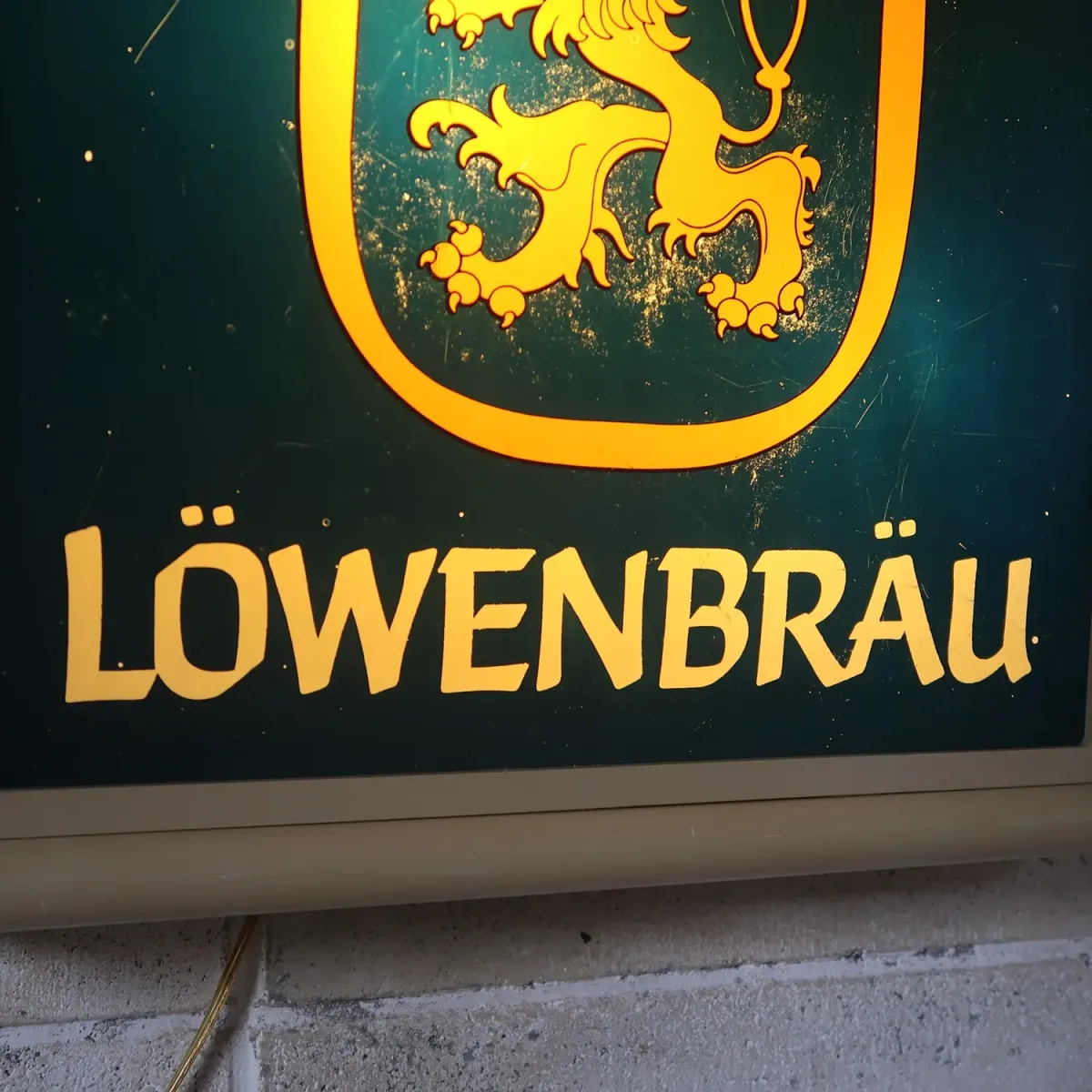 LOWENBRAU ビンテージ ライトサイン