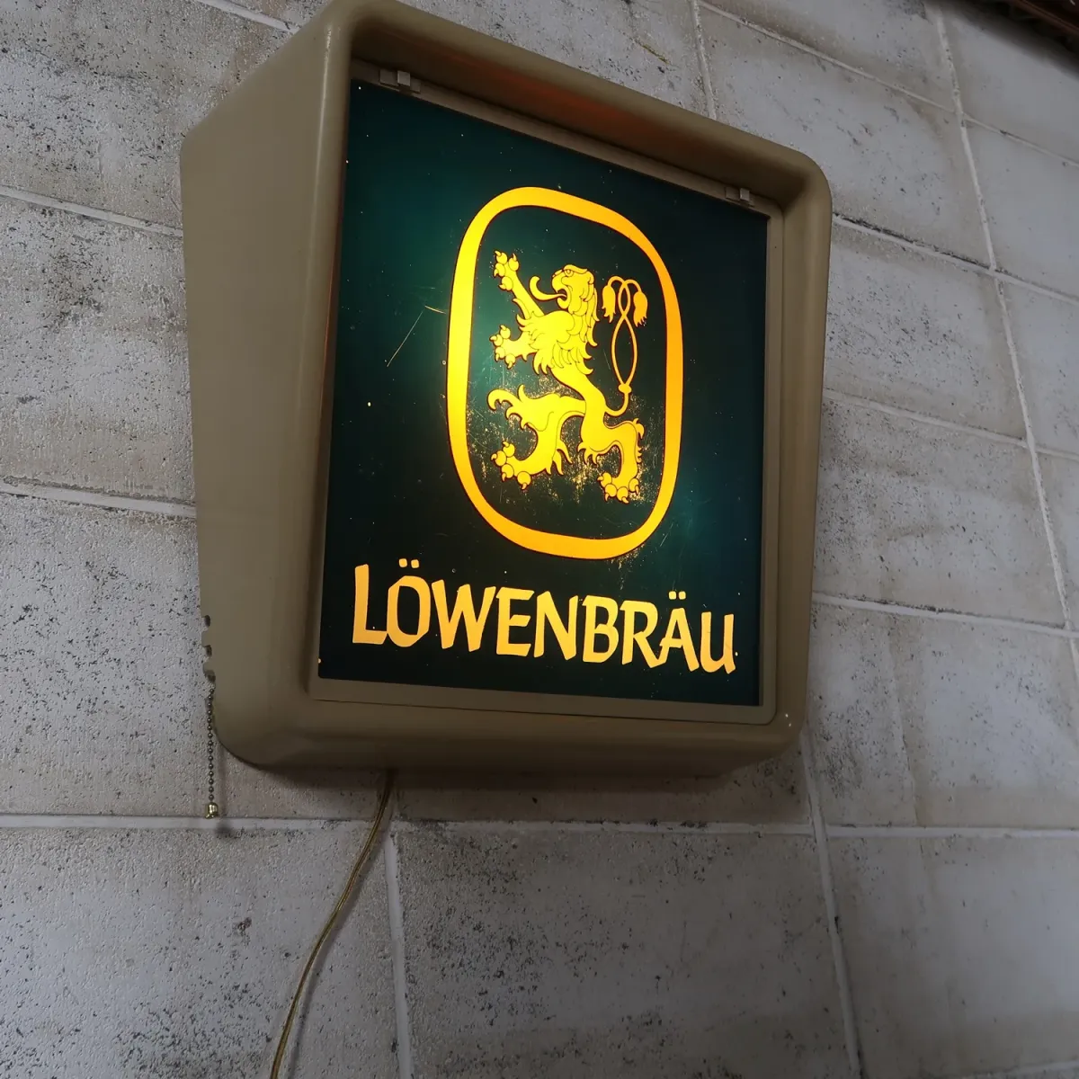 LOWENBRAU ビンテージ ライトサイン