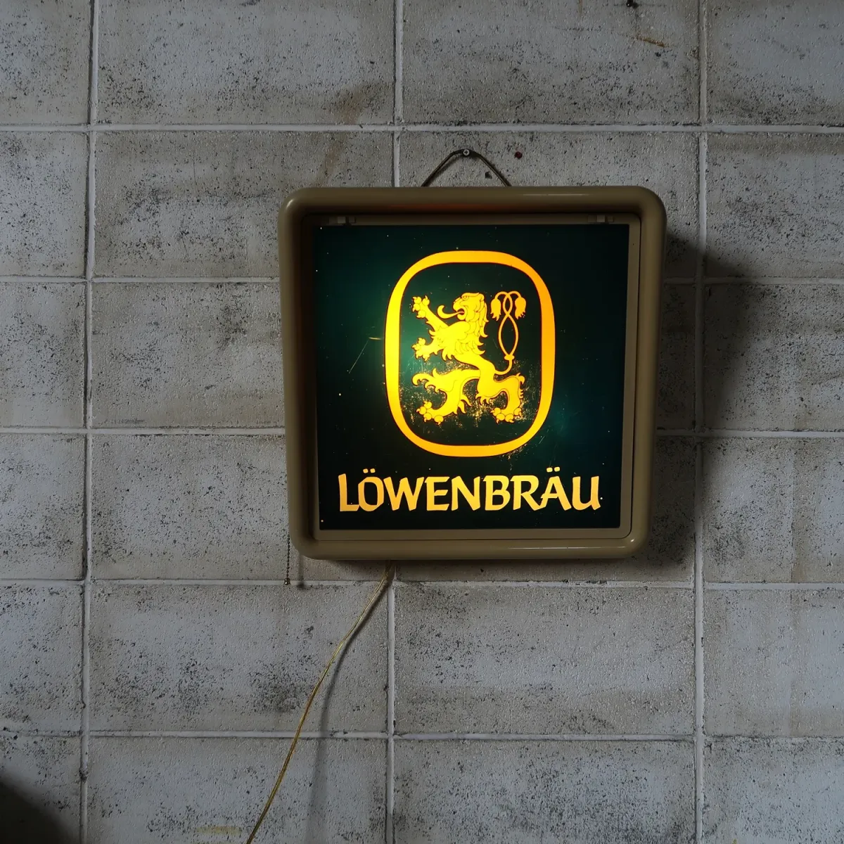 LOWENBRAU ビンテージ ライトサイン