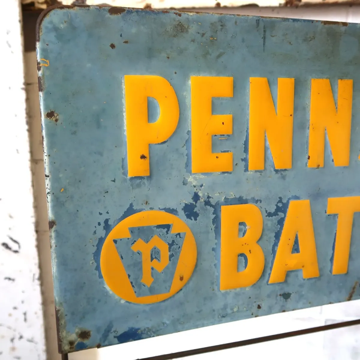 PENNSYLVANIA BATTERIES ビンテージ ディスプレイラック