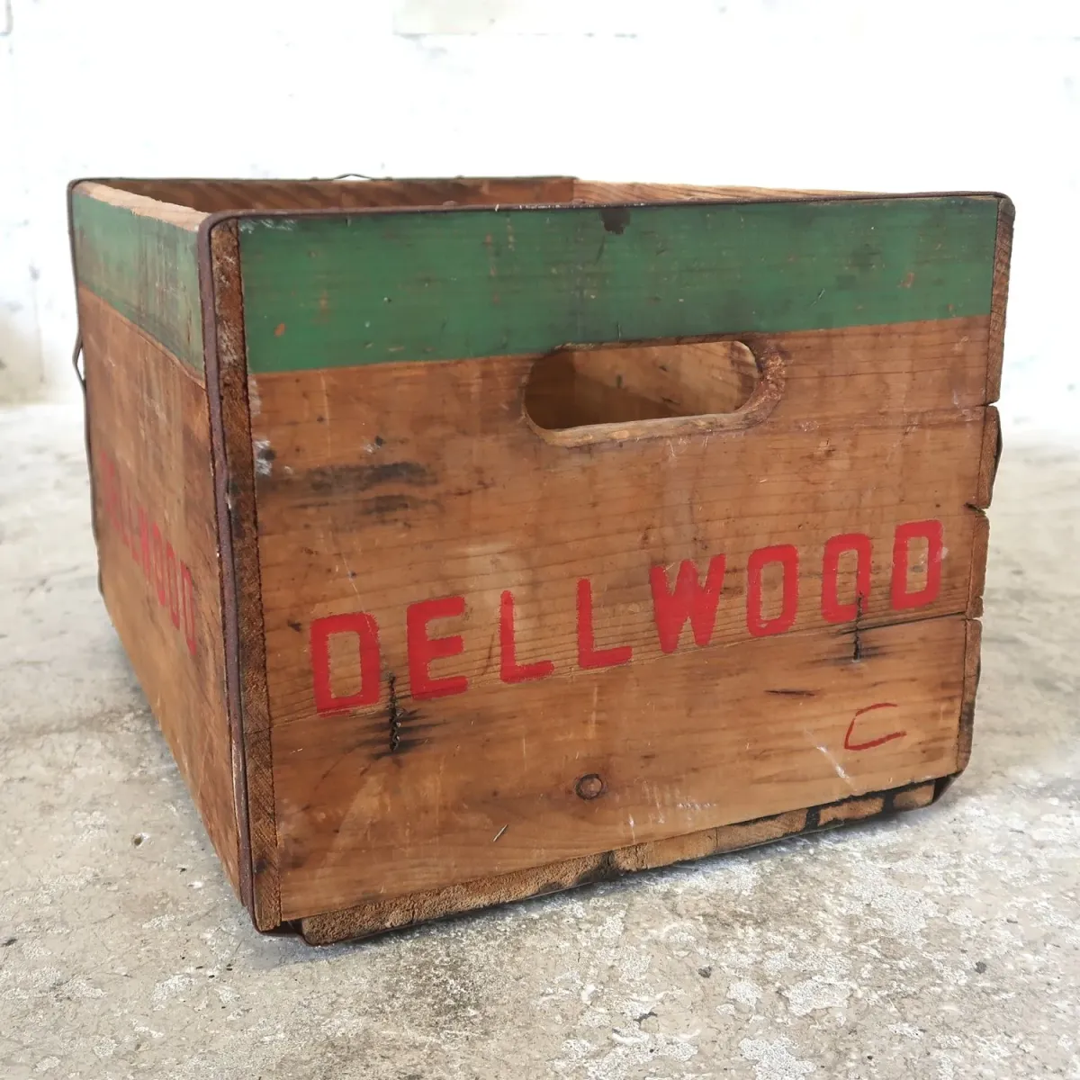 DELLWOOD ビンテージ ウッドボックス