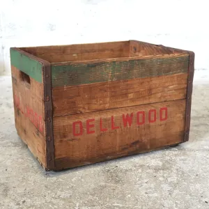 DELLWOOD ビンテージ ウッドボックス