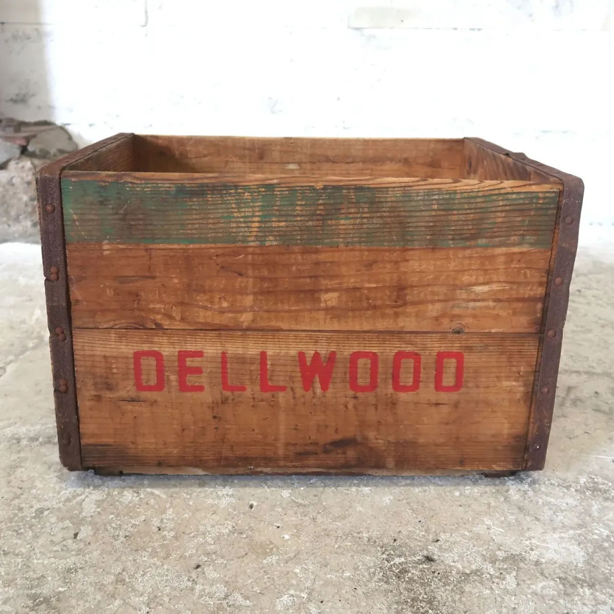 DELLWOOD ビンテージ ウッドボックス