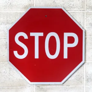 STOP ビンテージ ロードサイン