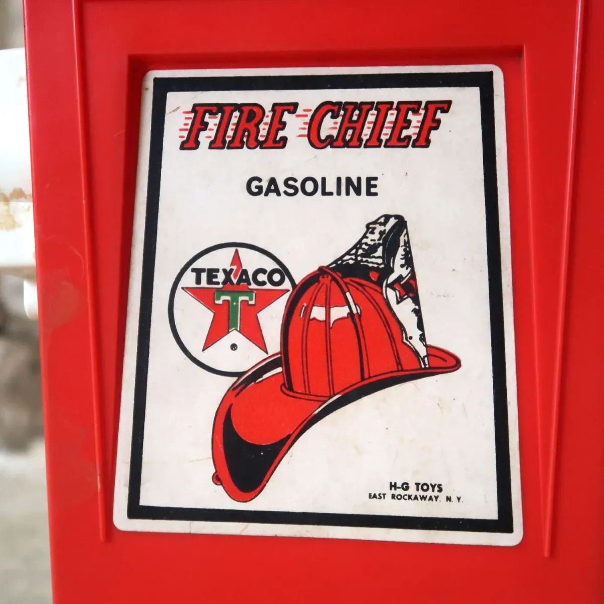 TEXACO ビンテージ ガスポンプ トイ Fire Chief