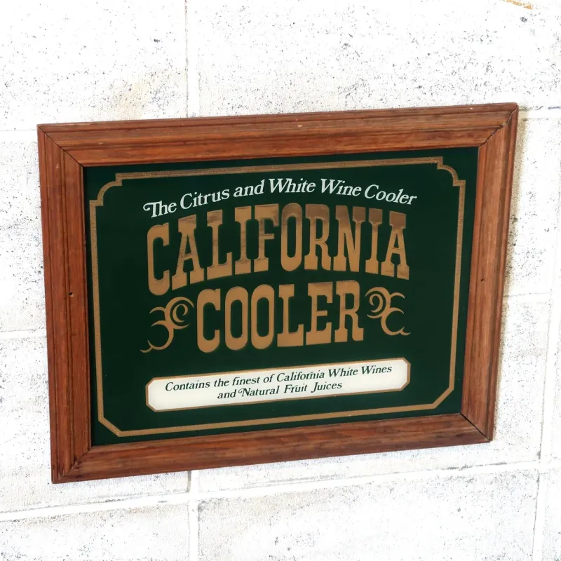 CALIFORNIA COOLER ビンテージ パブミラー