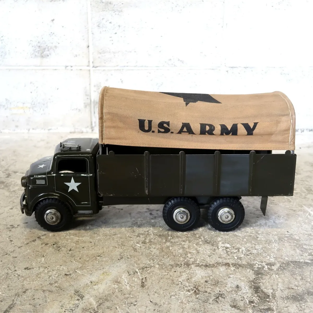 50's〜 MARX TOYS ビンテージ U.S. ARMYトラックミニカー