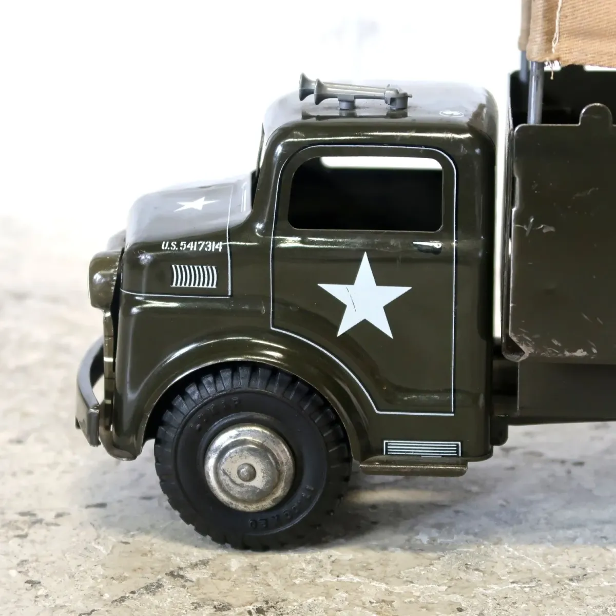 50's〜 MARX TOYS ビンテージ U.S. ARMYトラックミニカー