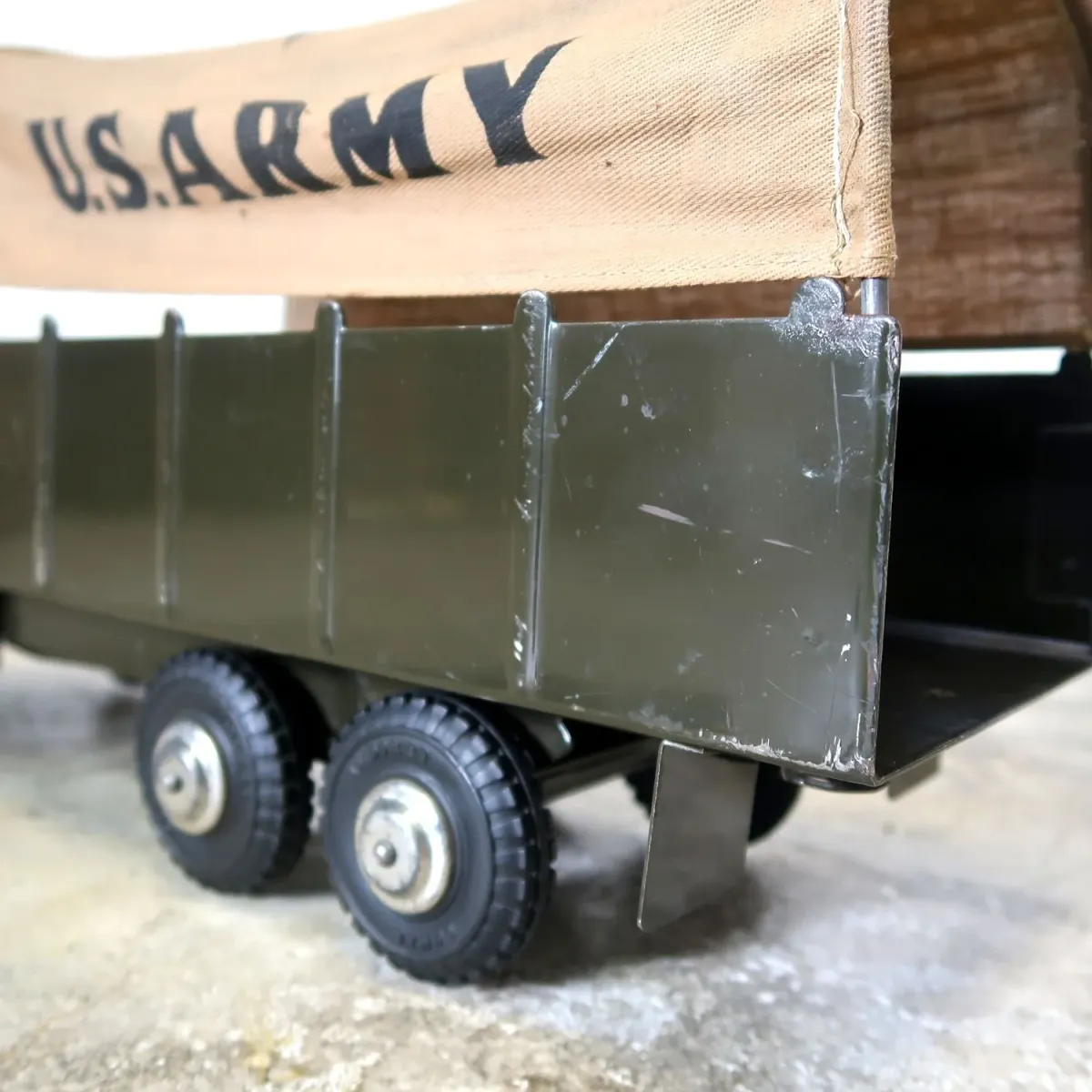 50's〜 MARX TOYS ビンテージ U.S. ARMYトラックミニカー