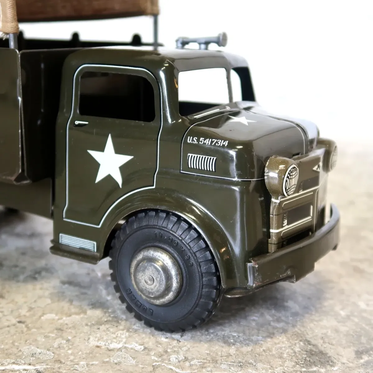 50's〜 MARX TOYS ビンテージ U.S. ARMYトラックミニカー