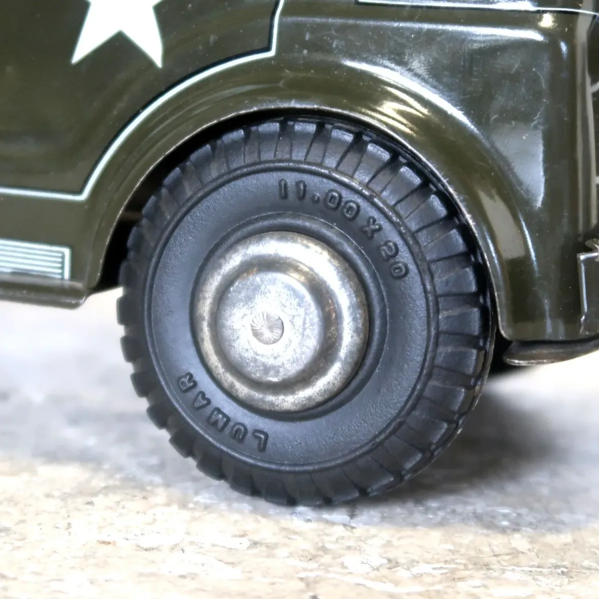 50's〜 MARX TOYS ビンテージ U.S. ARMYトラックミニカー