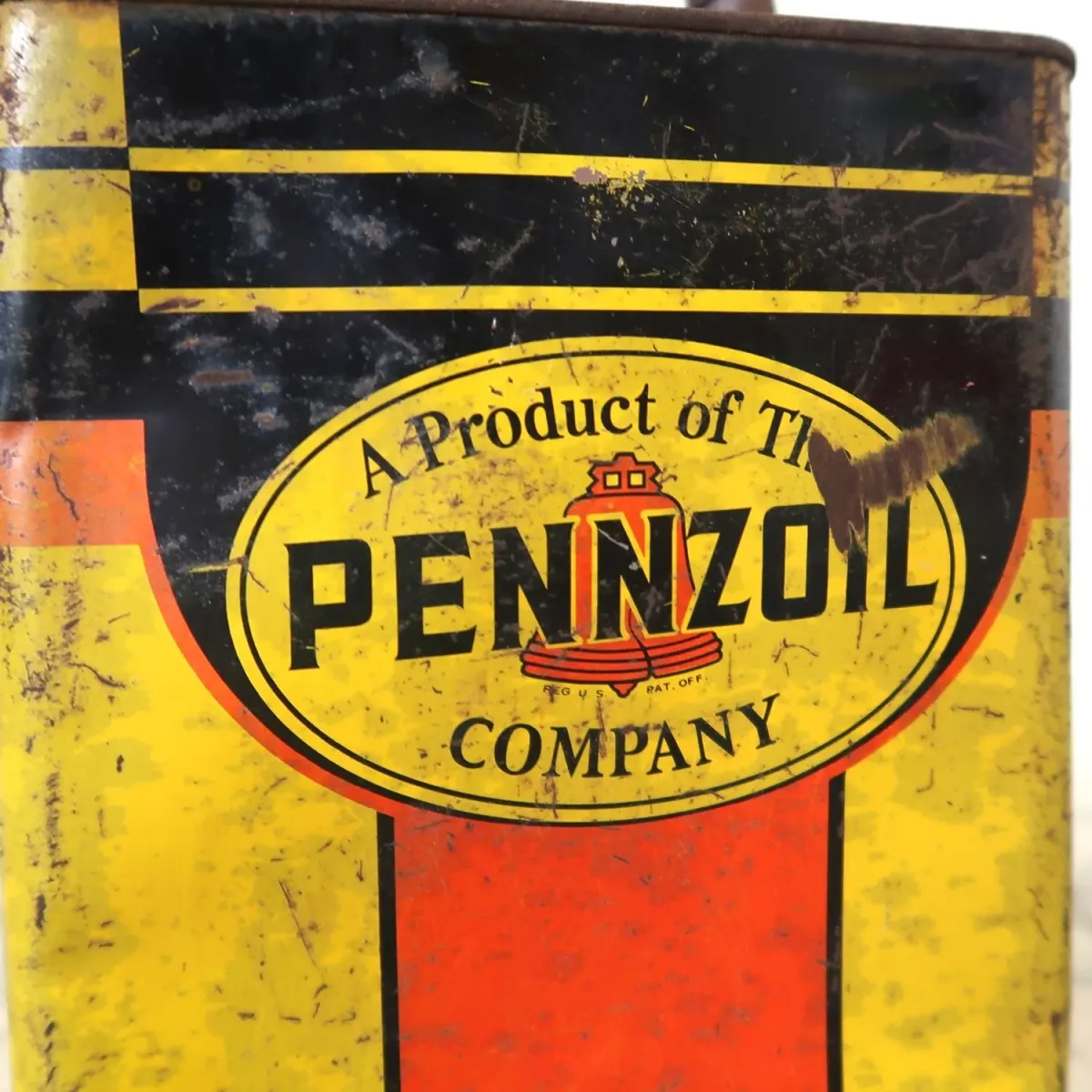 PENNZOIL ビンテージ オイル缶