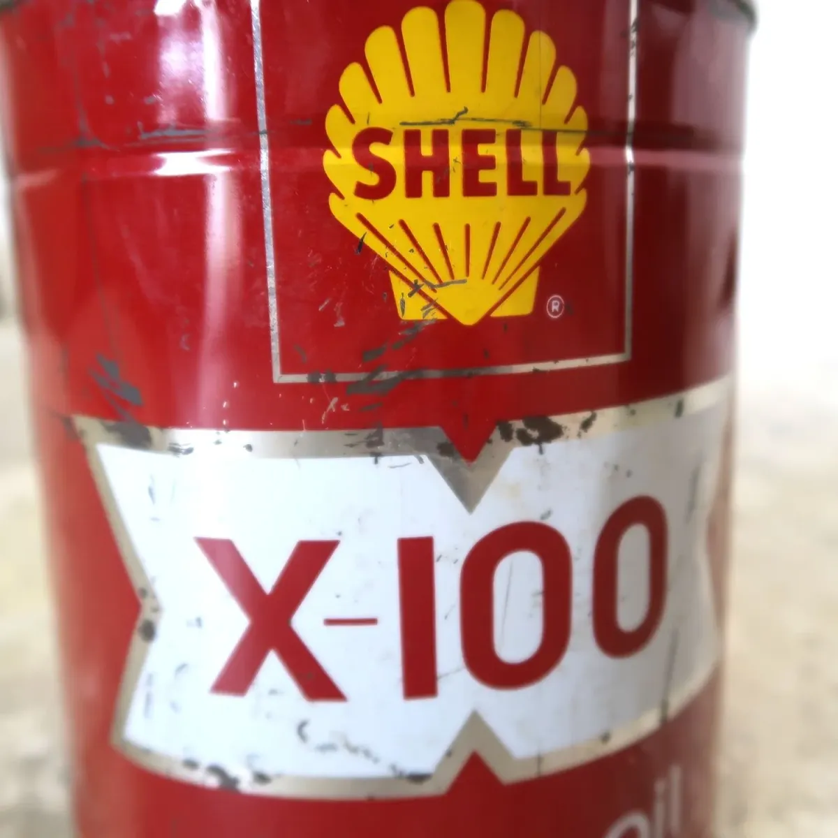 SHELL ビンテージ オイル缶