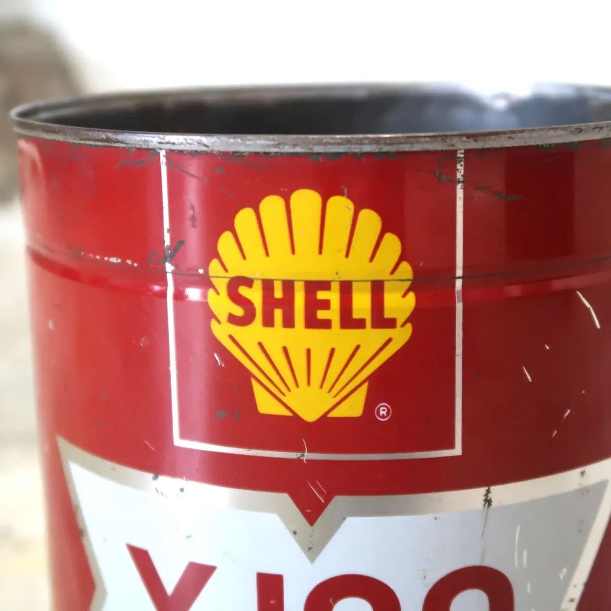 SHELL ビンテージ オイル缶