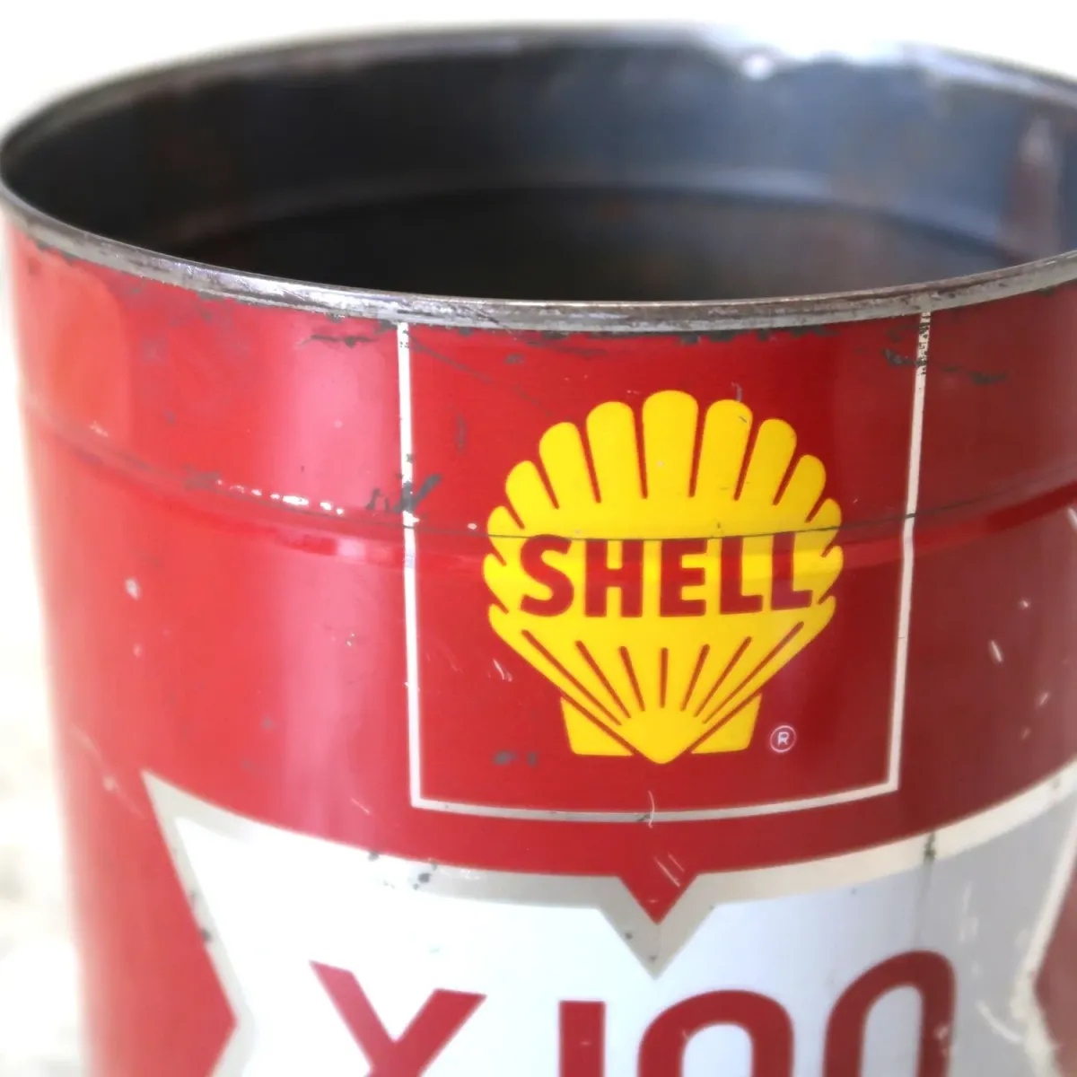 SHELL ビンテージ オイル缶