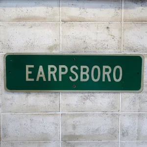 EARPSBORO ビンテージ ストリートサイン