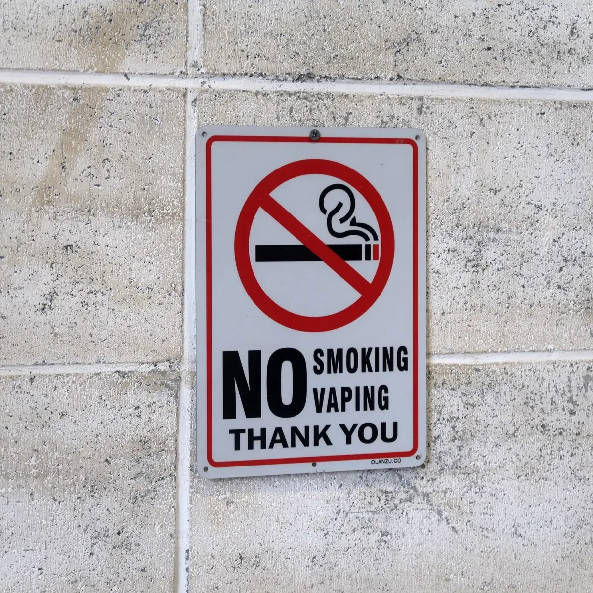 NO SMOKING メタルサイン