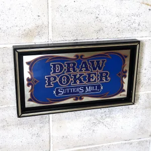 DRAW  POKER ビンテージ ミラー