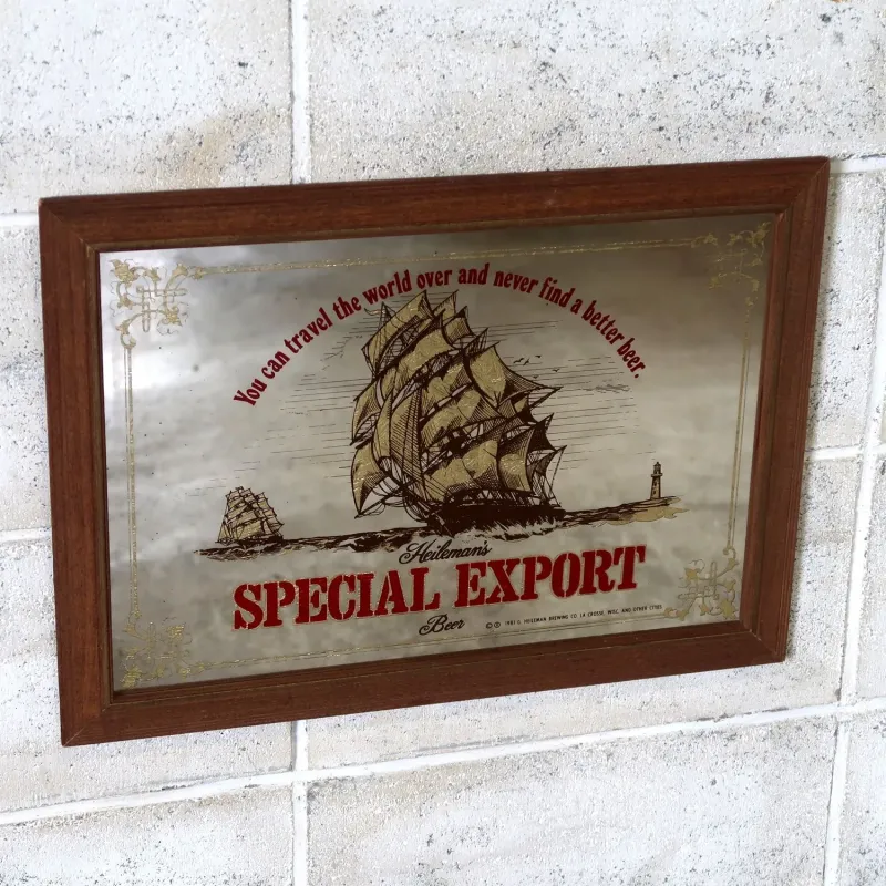 SPECIAL EXPORT ビンテージ  パブミラー