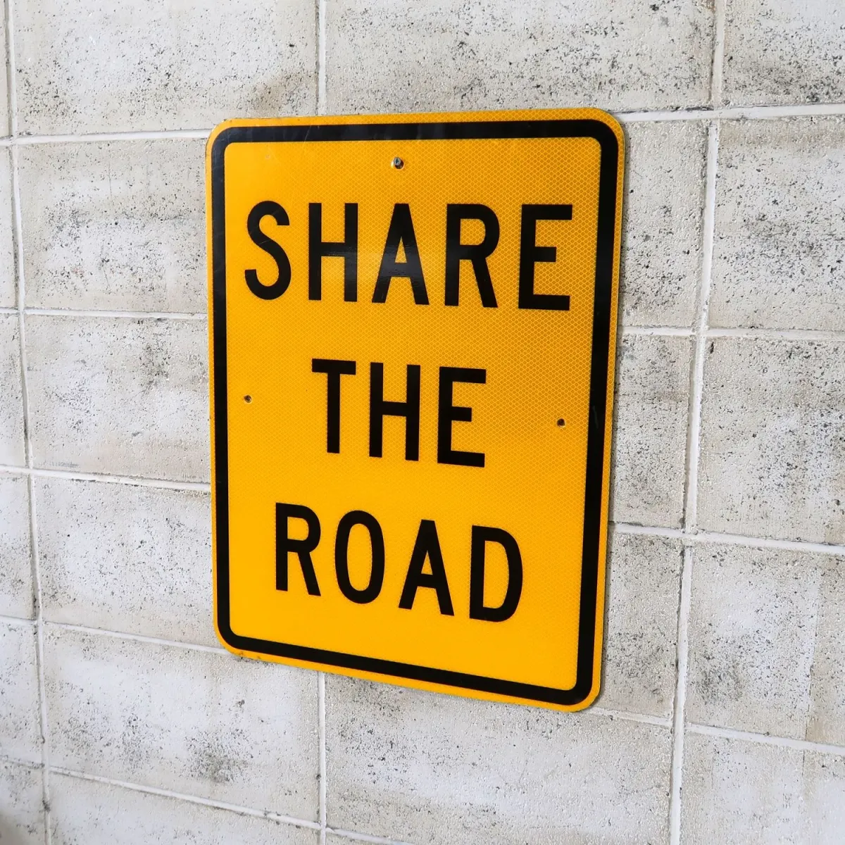 SHARE THE ROAD ビンテージ ロードサイン