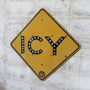 ICY ビンテージ ロードサイン ホーロー