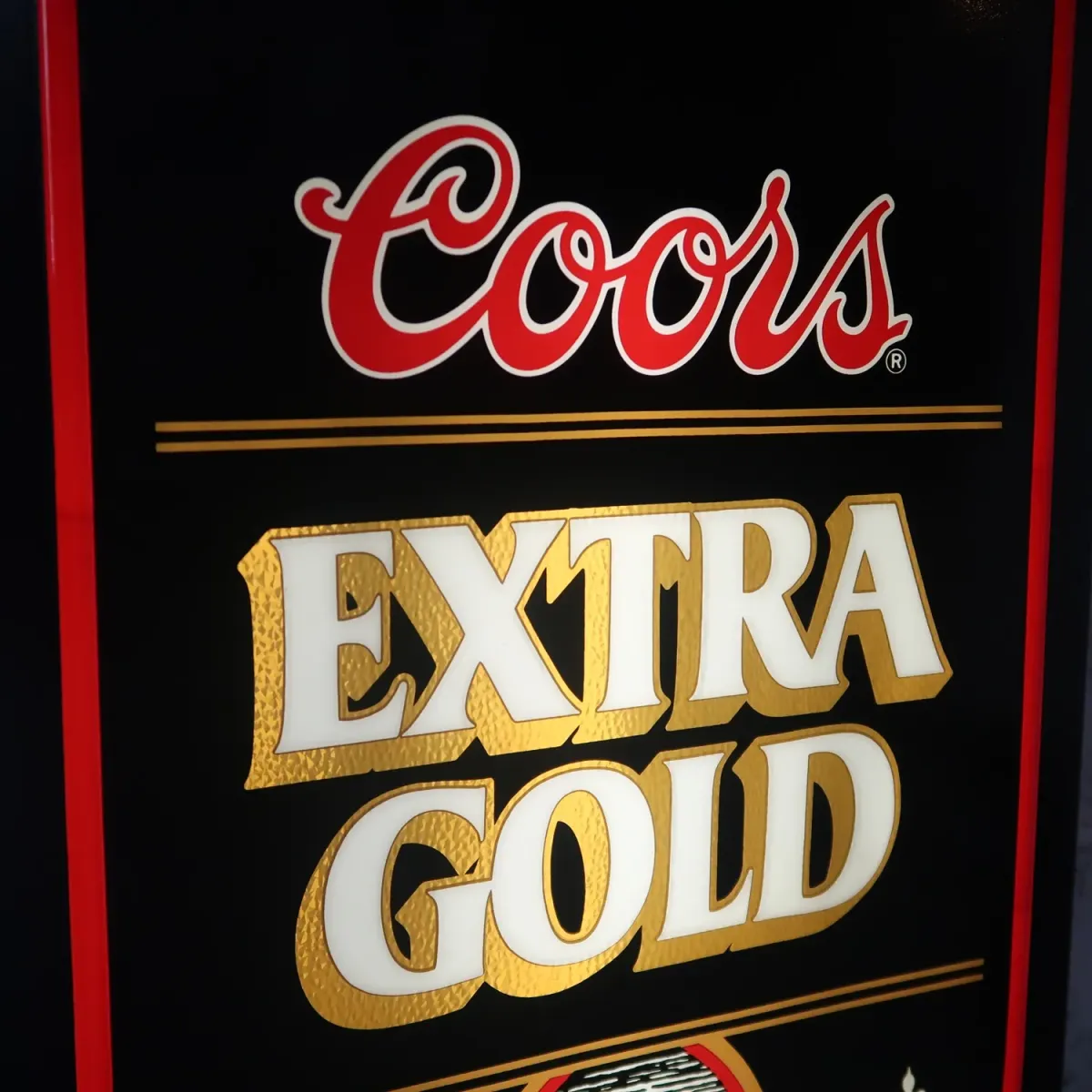 Coors EXTRA GOLD ビンテージ ネオンデザイン ライトサイン