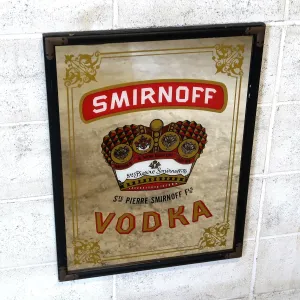 SMIRNOFF ビンテージ パブミラー