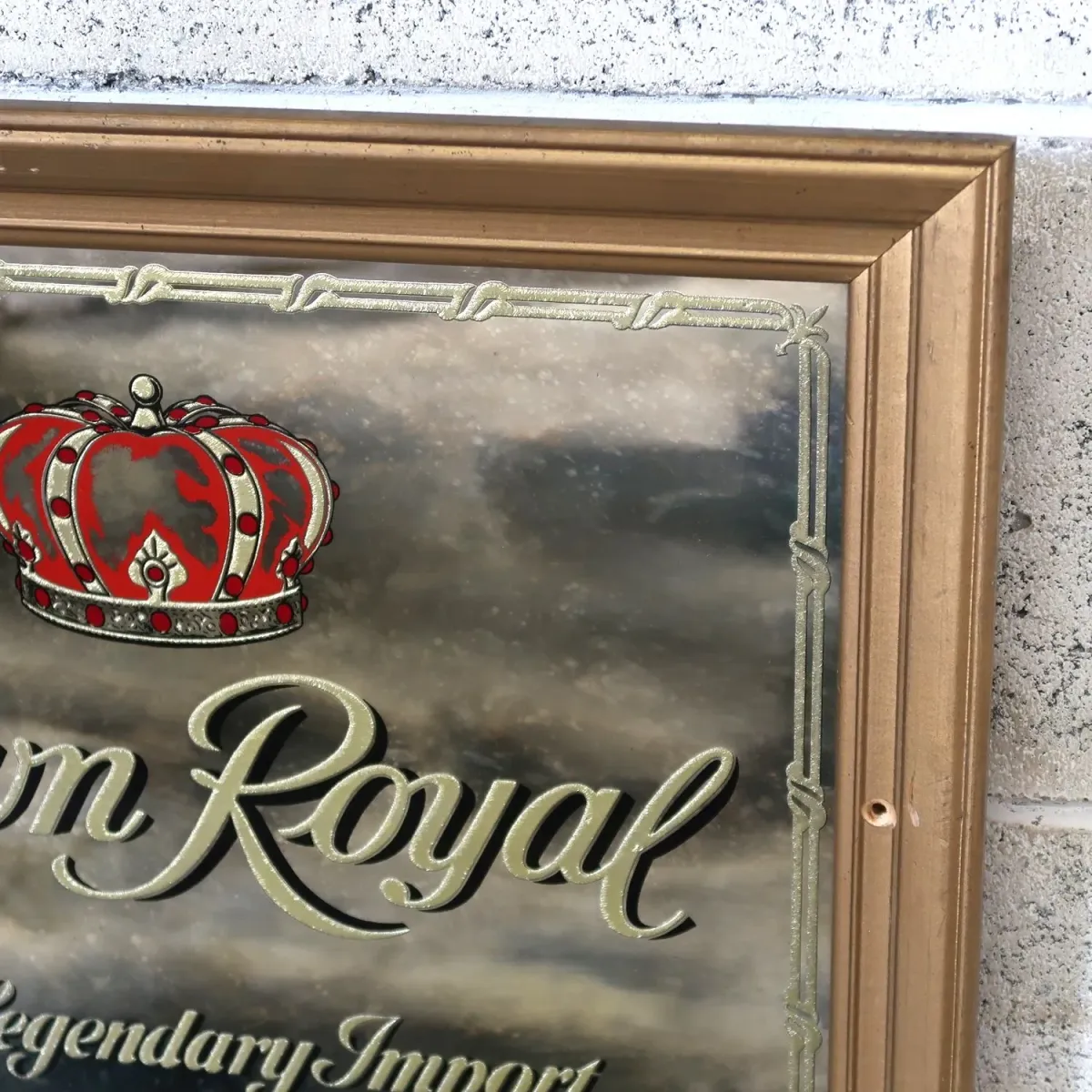 Crown Royal ビンテージ パブミラー