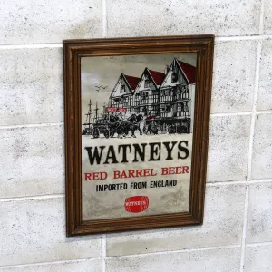 WATNEYS ビンテージ パブミラー