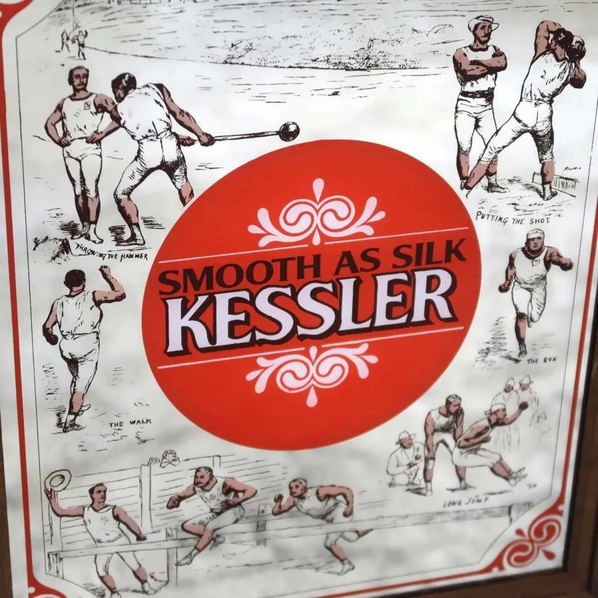 KESSLER ビンテージ パブミラー