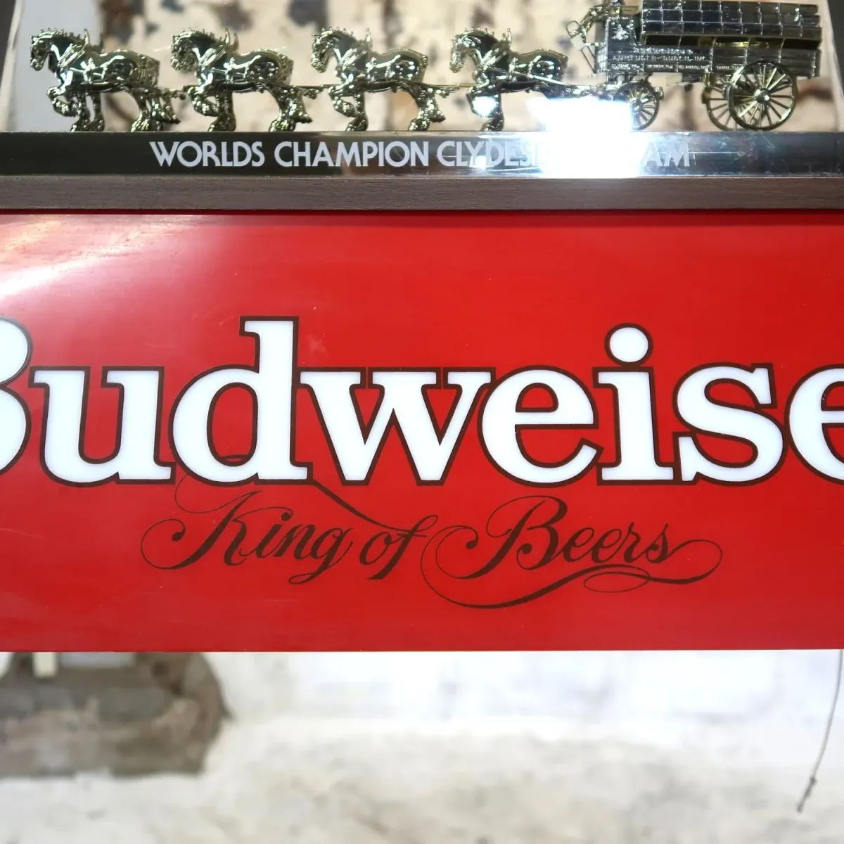 Budweiser ビンテージ プールランプ