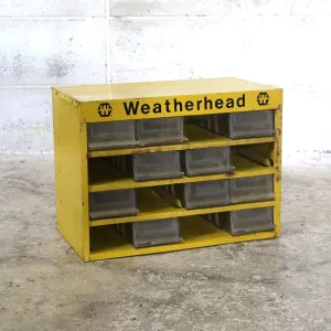 Weatherhead ビンテージ パーツキャビネット