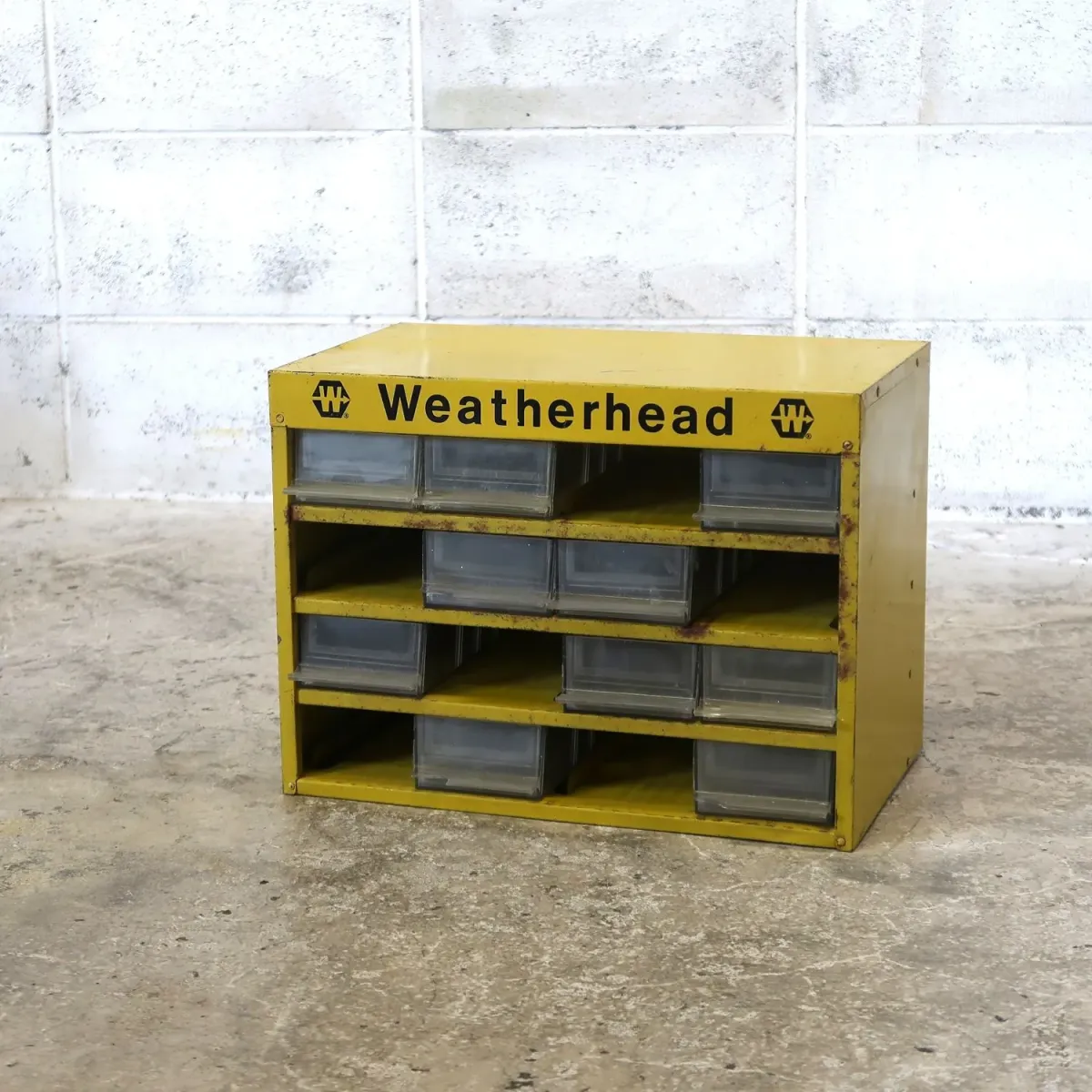 Weatherhead ビンテージ パーツキャビネット