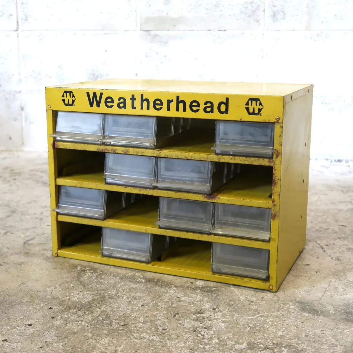 Weatherhead ビンテージ パーツキャビネット