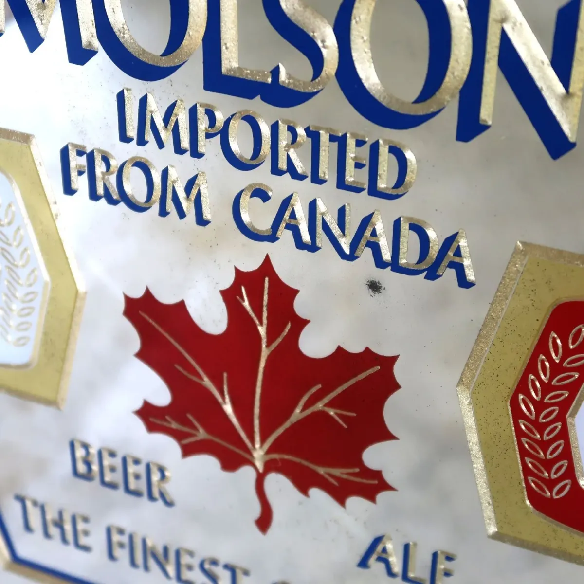 MOLSON ビンテージ パブミラー