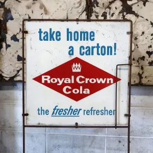 ROYAL CROWN COLA ビンテージ ストアディスプレイラック