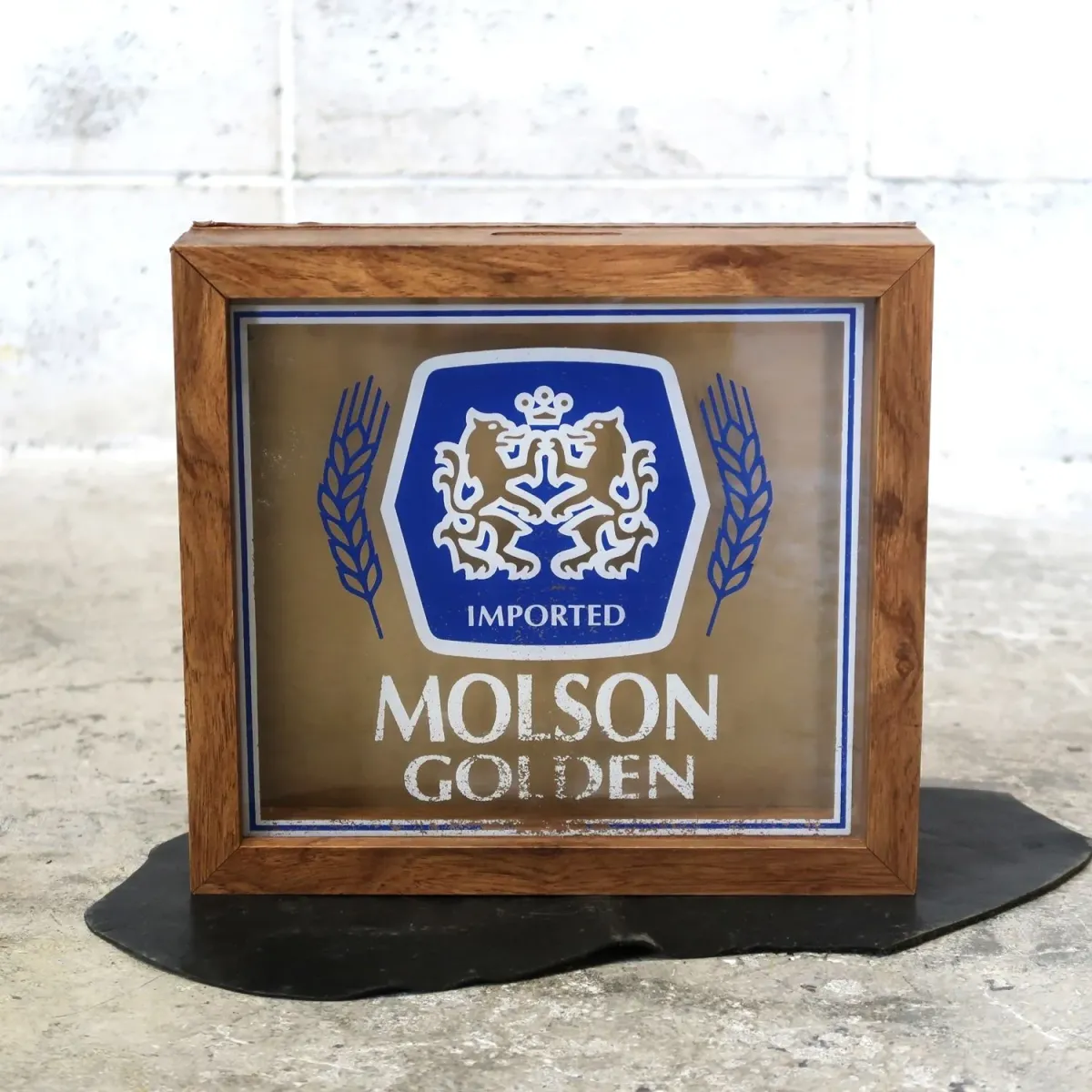 MOLSON GOLDEN ビンテージ ボトルキャップサイン