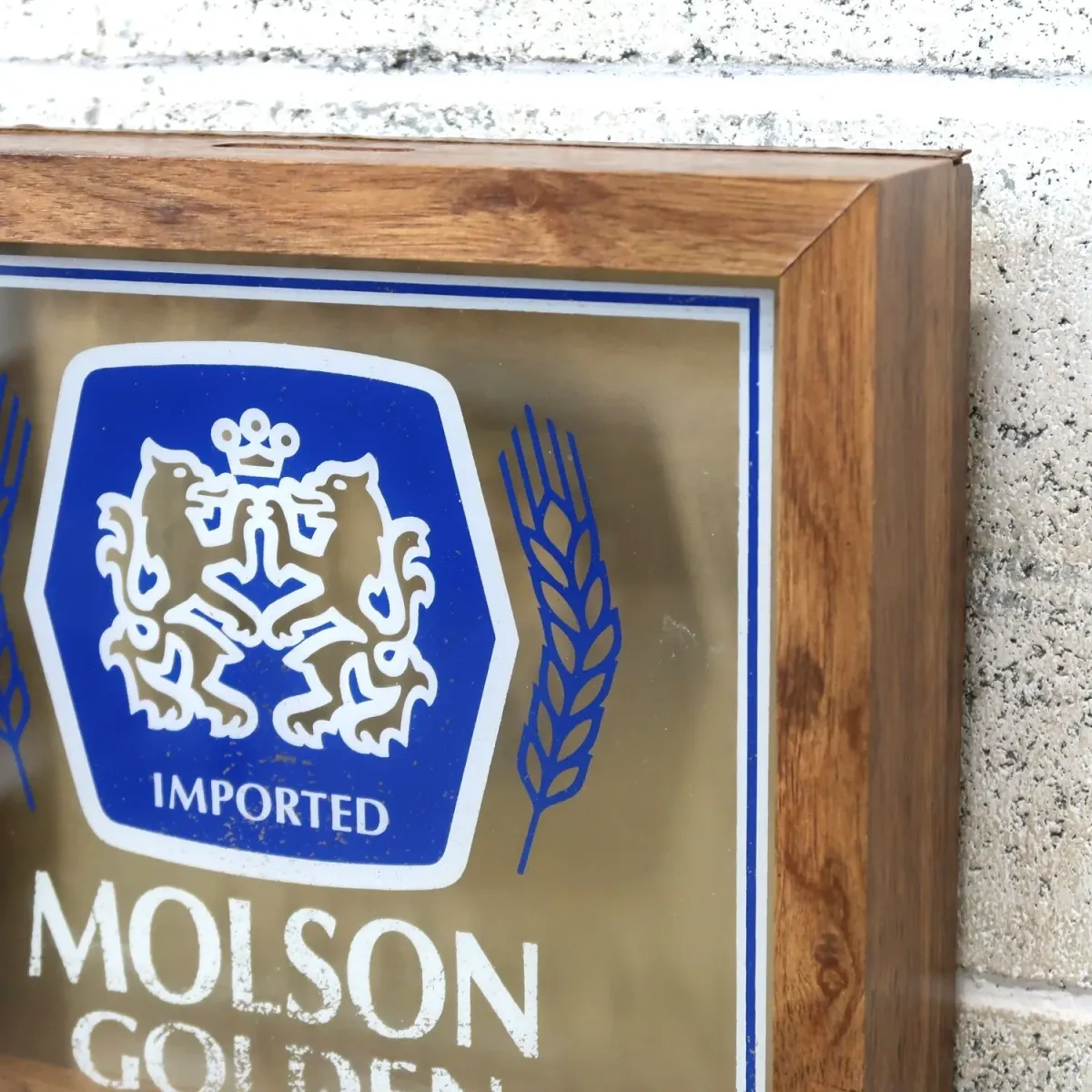 MOLSON GOLDEN ビンテージ ボトルキャップサイン