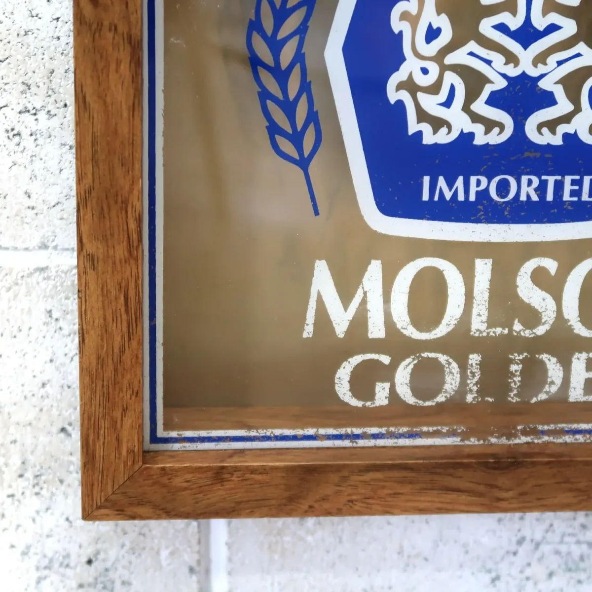 MOLSON GOLDEN ビンテージ ボトルキャップサイン