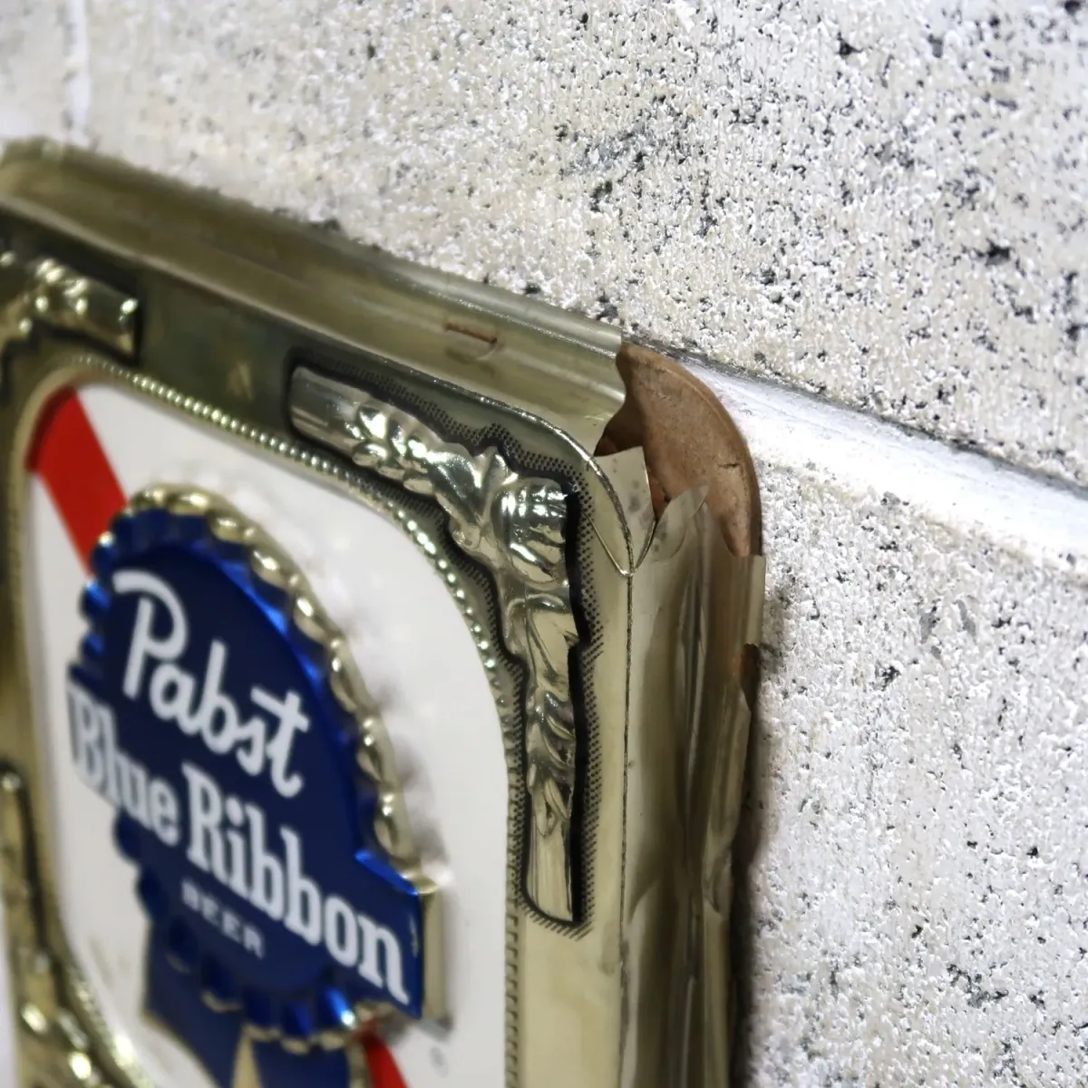 Pabst Blue Ribbon ビンテージ ウォールサイン