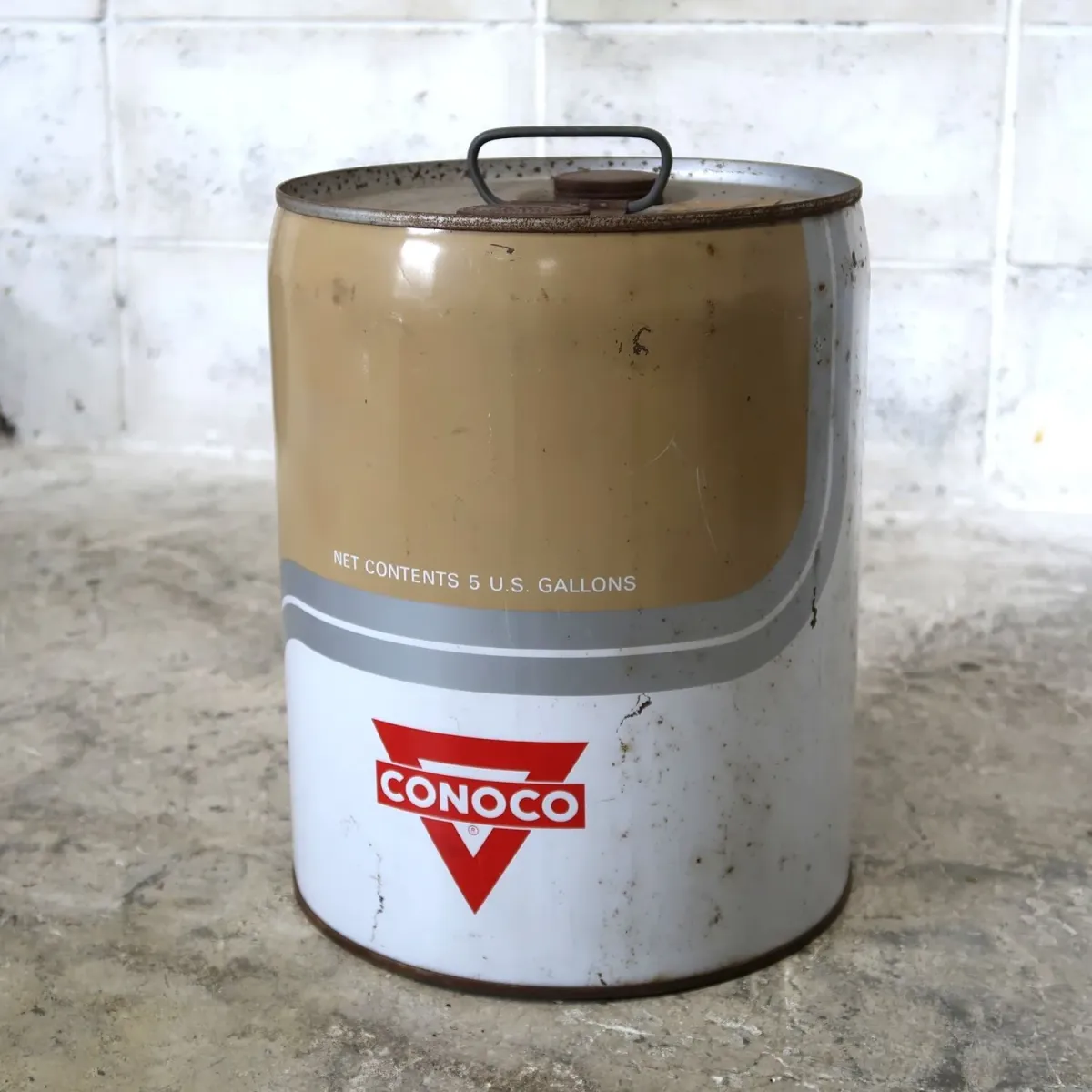 CONOCO ビンテージ オイル缶