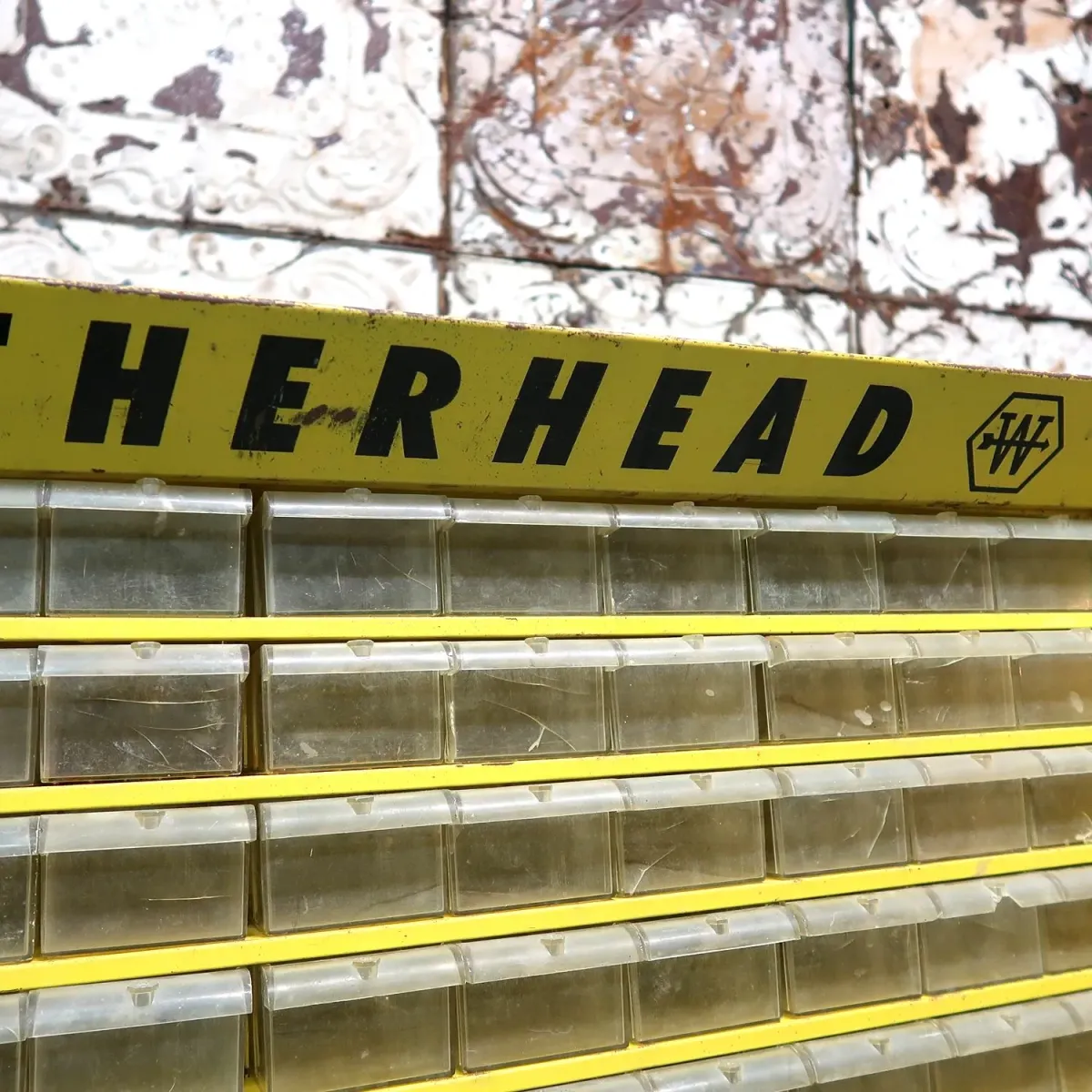 Weatherhead ビンテージ パーツキャビネット