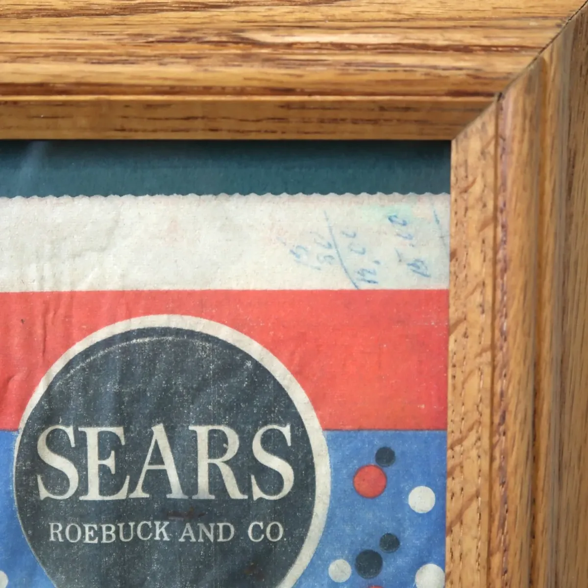 60‘s SEARS ビンテージ 広告 額装