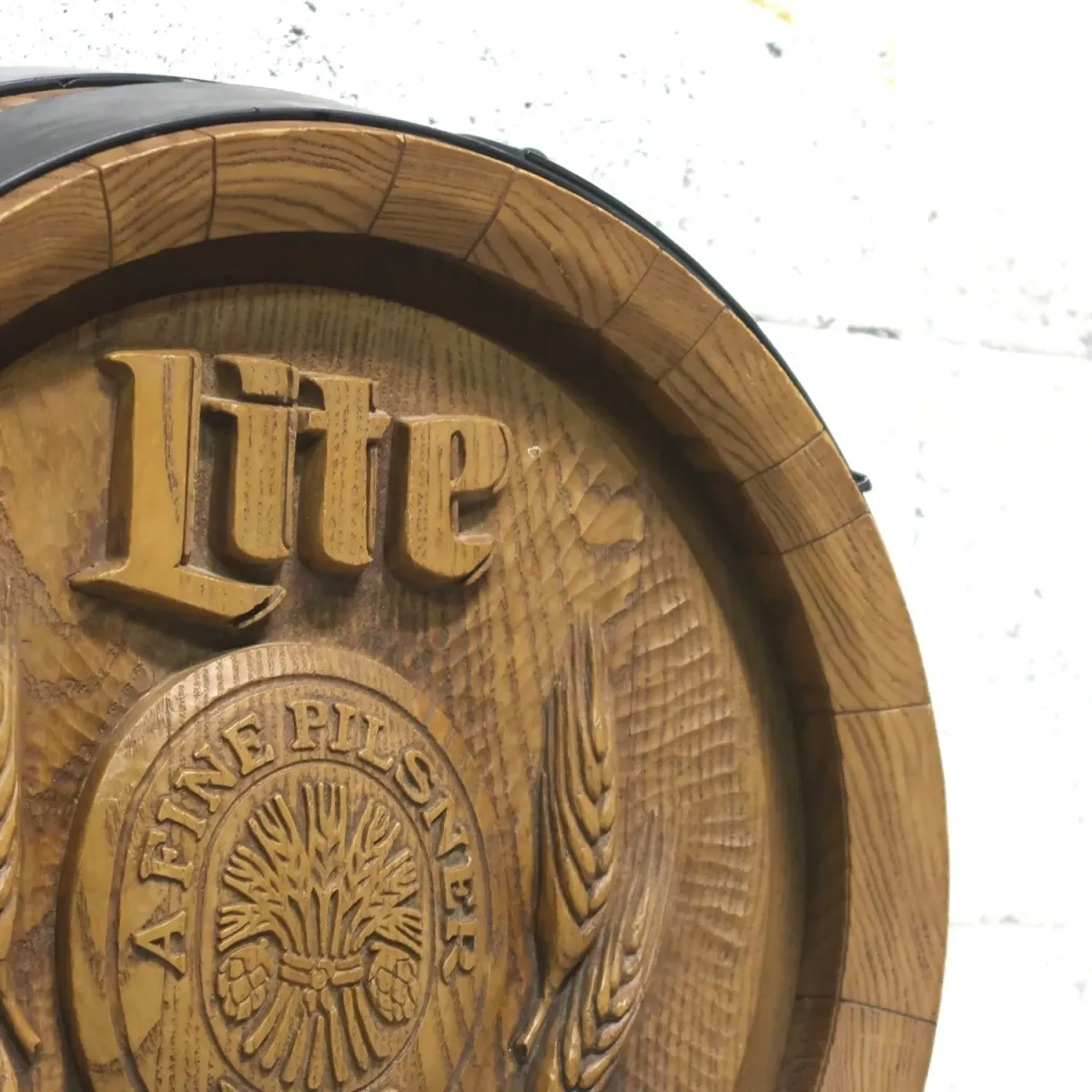 Miller Lite ビンテージ 立体バレルサイン