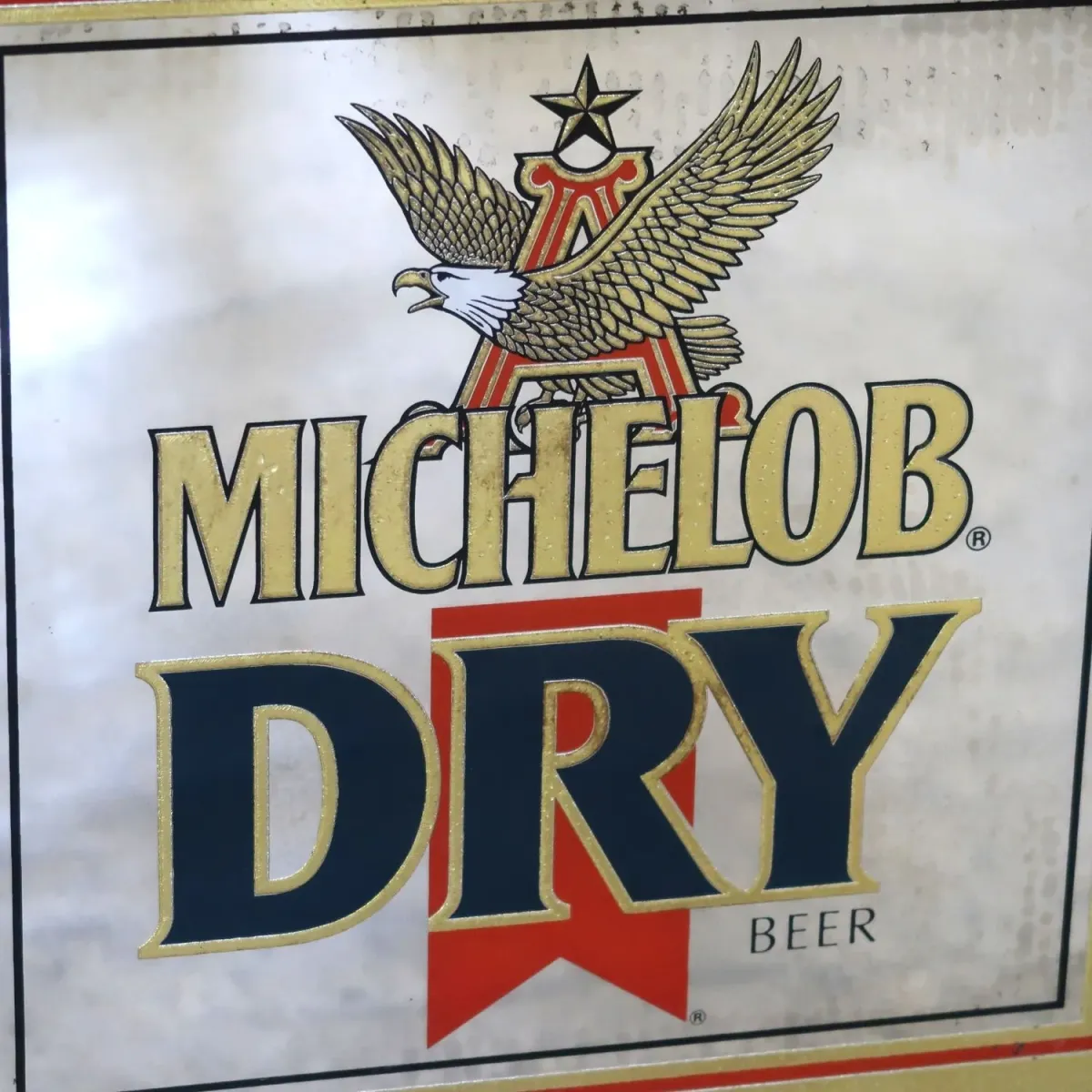 MICHELOB DRY パブミラー