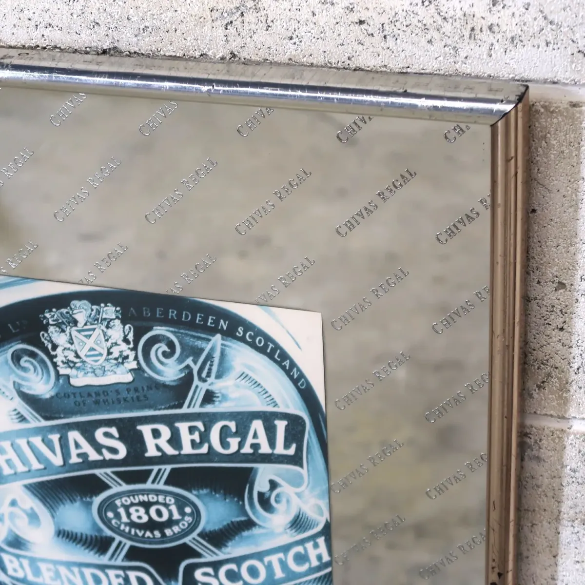 CHIVAS REGAL ビンテージ パブミラー