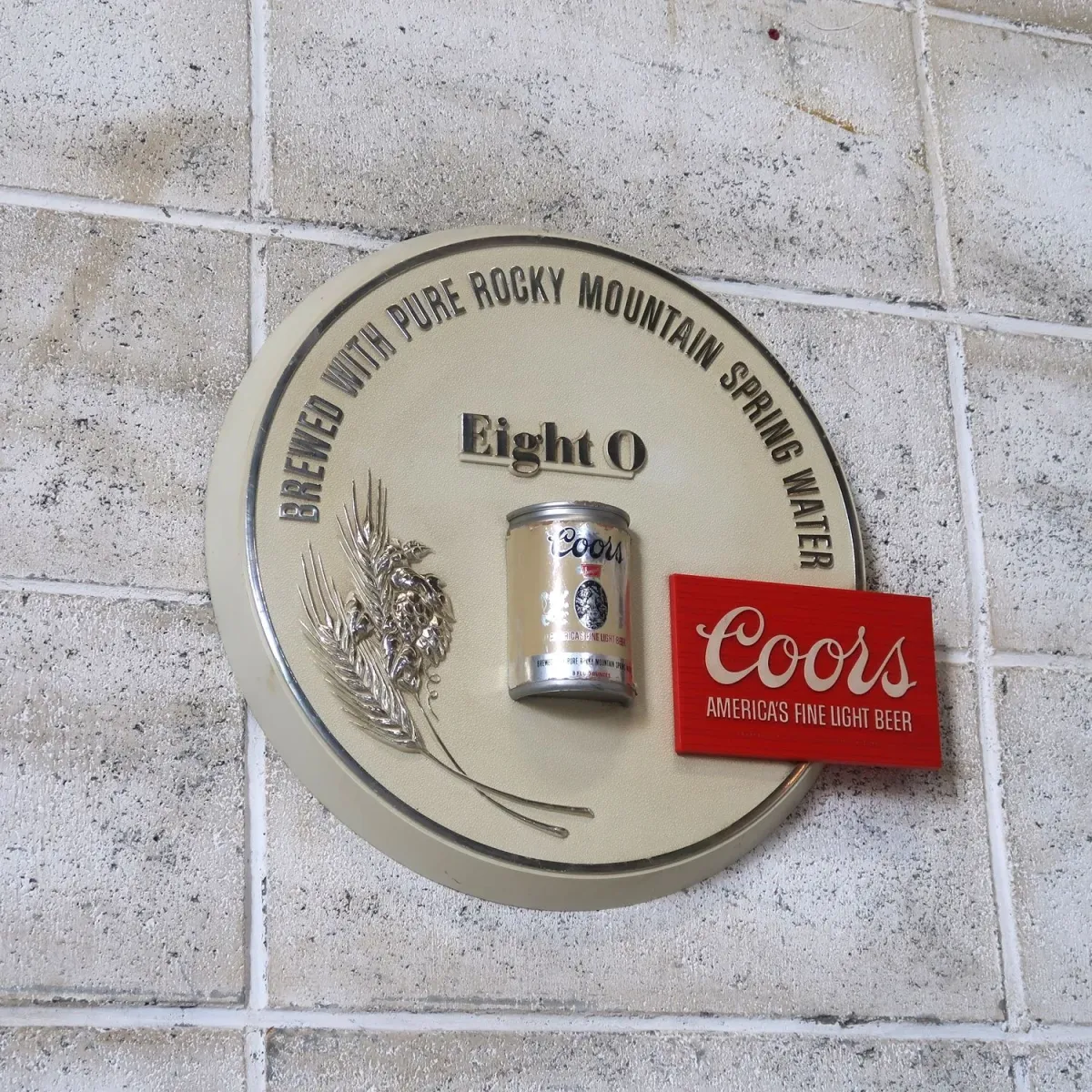 Coors LIGHT ビンテージ ウォールサイン