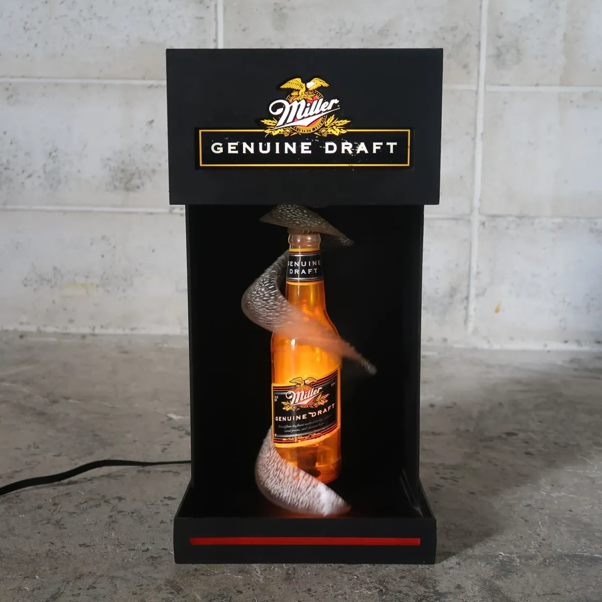 Miller GENUINE DRAFT ビンテージ モーションライトサイン