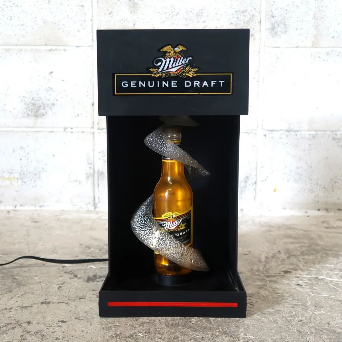 Miller GENUINE DRAFT ビンテージ モーションライトサイン