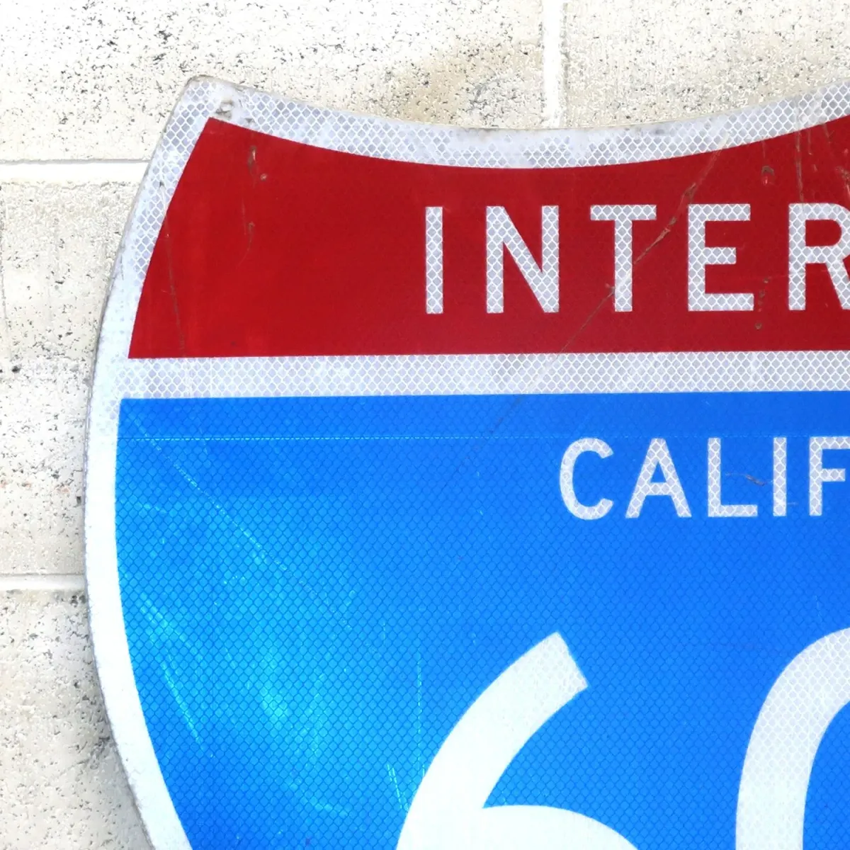 INTERSTATE CALIFORNIA 605 ロードサイン